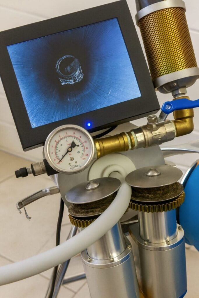 Équipement professionnel de chemisage pour réparation de canalisation dans l'Essonne (91)