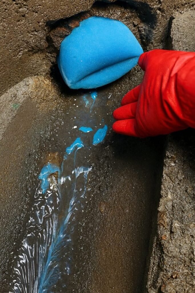 Chemisage de canalisation fissurée à Palaiseau (91120) par revêtement intérieur