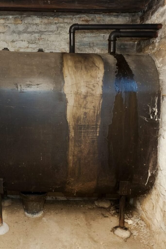 Cuve à fioul neutralisée à Palaiseau (91120) lors d’une intervention d’assainissement