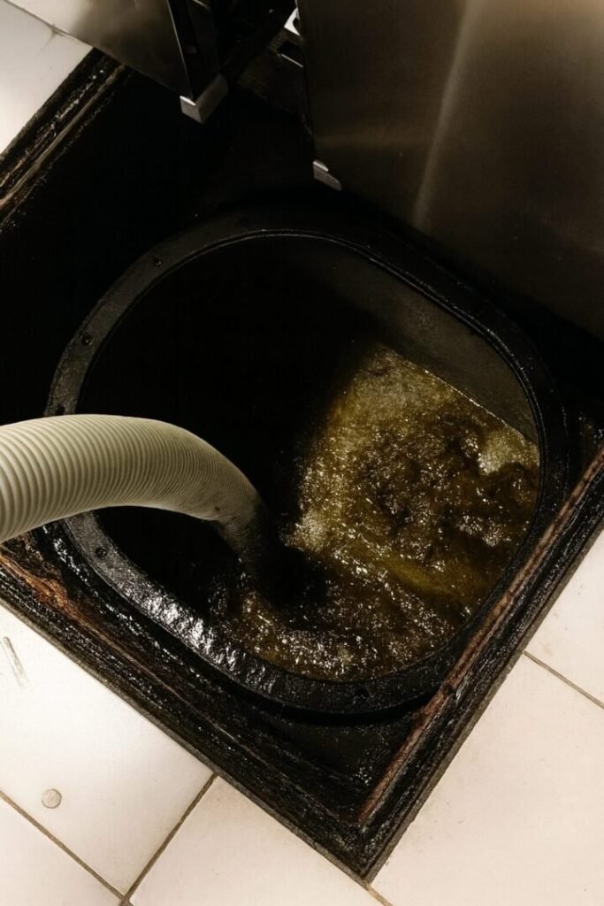 Vidange et nettoyage de bac à graisses à Massy pour réseau conforme