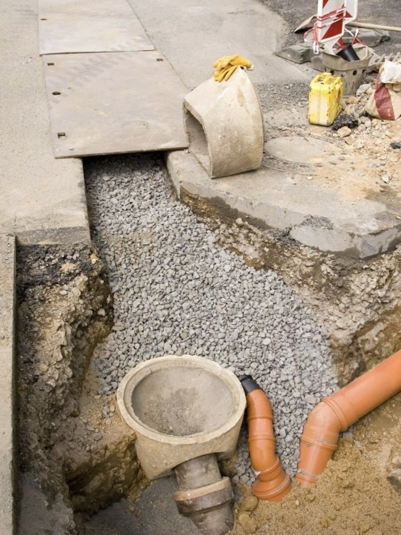 Travaux de raccordement à l’égout à Gif-sur-Yvette (91190)