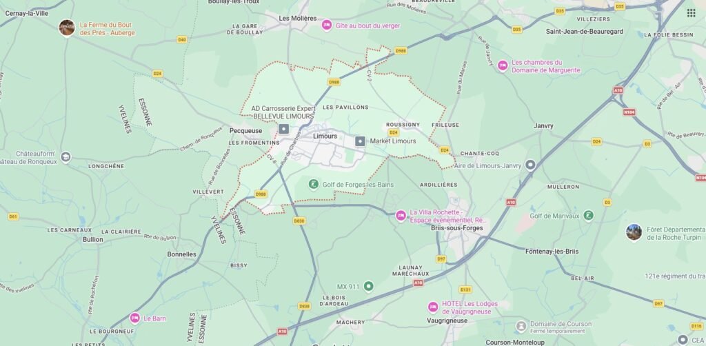 assainissement Limours localisation service intervention 91